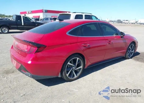 2021 Hyundai Sonata Sel Plus from USA, damaged, VIN 5NPEJ4J29MH129678